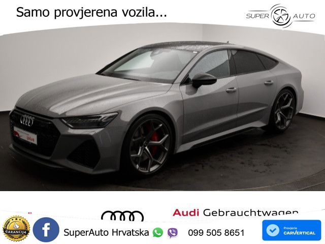 Audi RS7 4.0 TFSI V8 performance (630 KS) quattro tiptronic LED+GR SJED+ACC