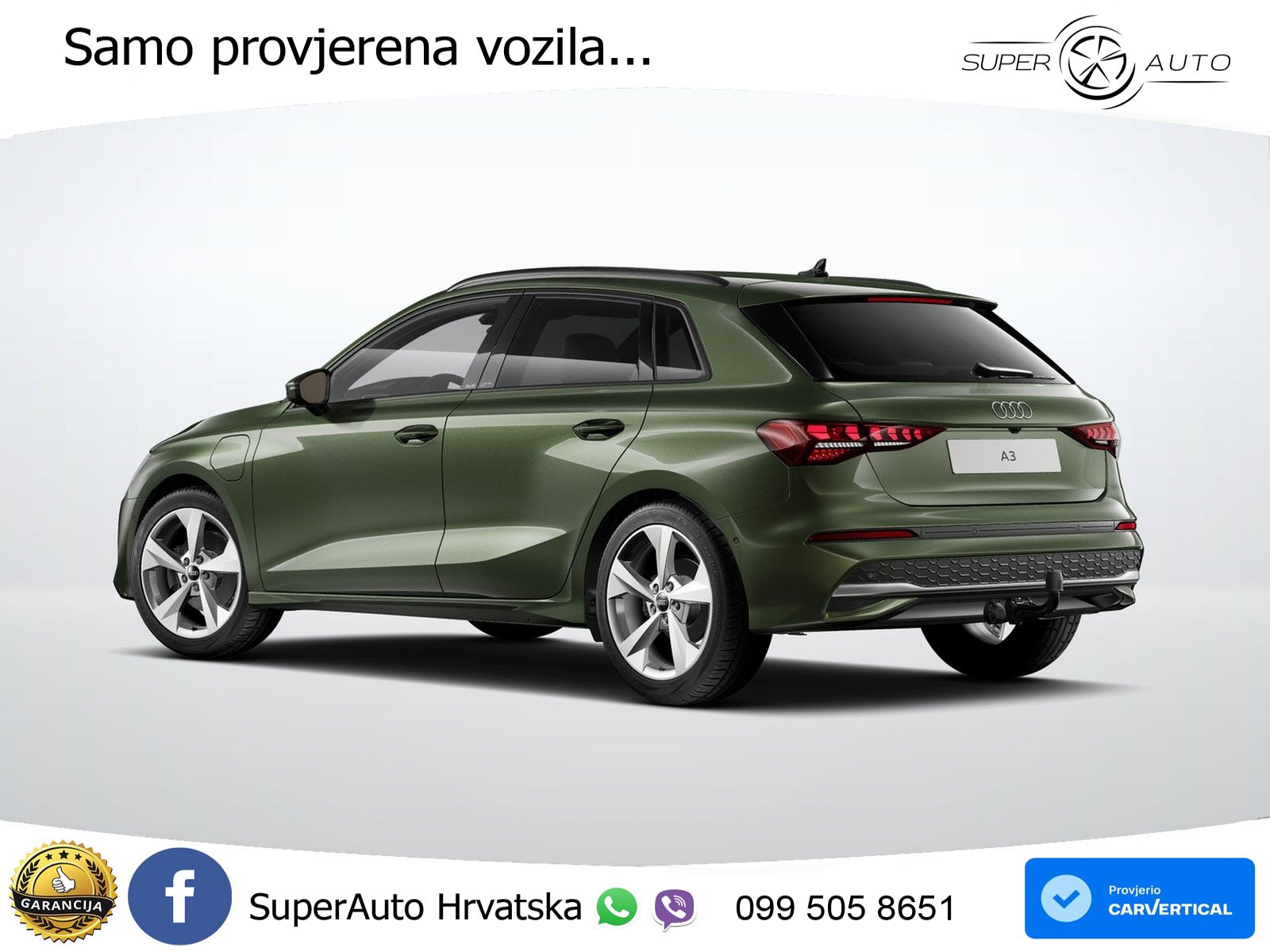 Audi A3 40 TFSIe (204 KS) S tronic LED+GR SJED+ACC