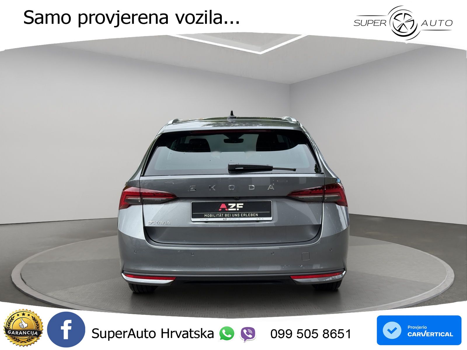 Škoda Octavia Combi 1.5 TSI (116 KS) DSG Selection LED+GR SJED+ACC