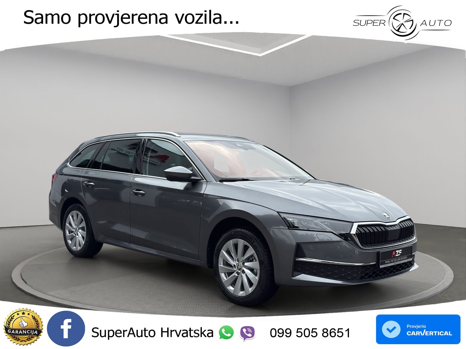 Škoda Octavia Combi 1.5 TSI (116 KS) DSG Selection LED+GR SJED+ACC