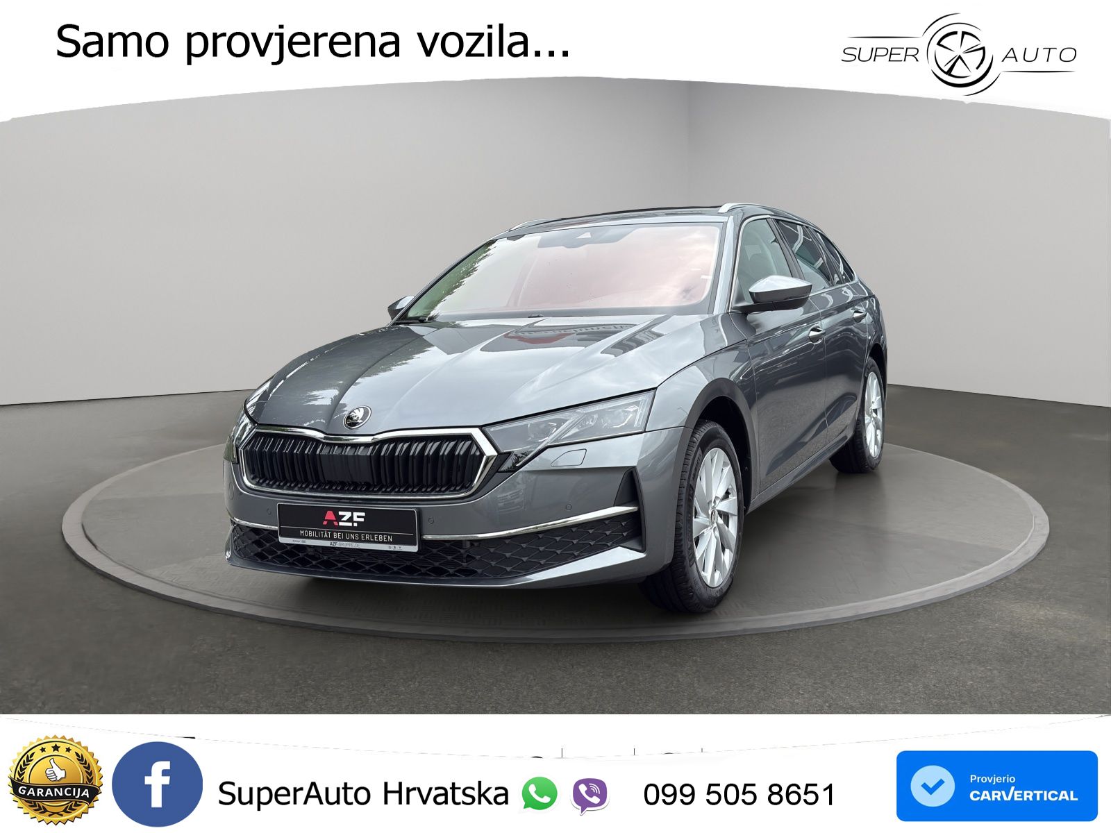 Škoda Octavia Combi 1.5 TSI (116 KS) DSG Selection LED+GR SJED+ACC