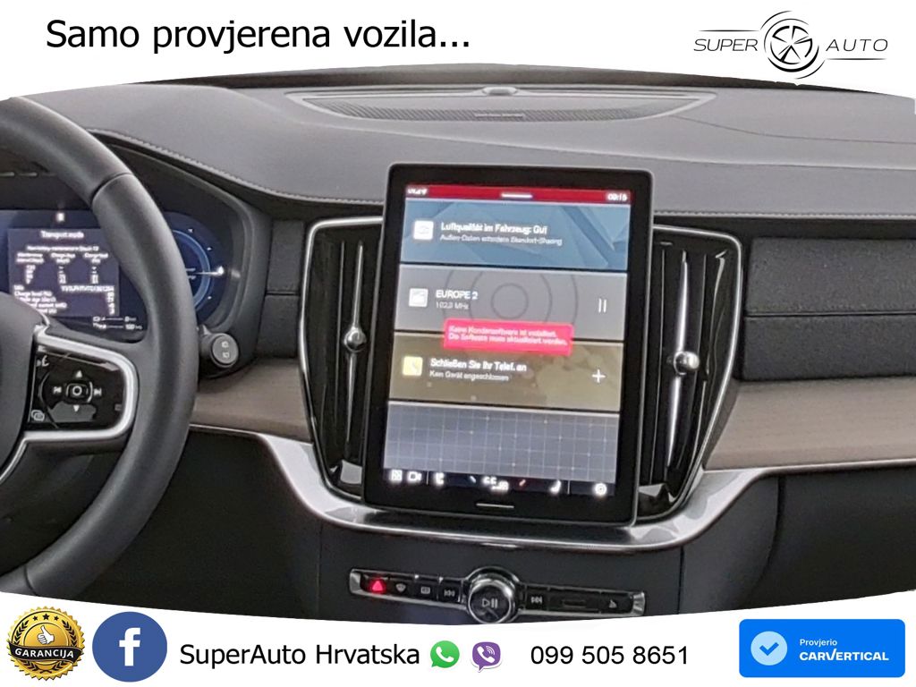 Volvo XC90 Recharge 2.0 T8 AWD Geartronic ACC+GR SJED+360+PANO