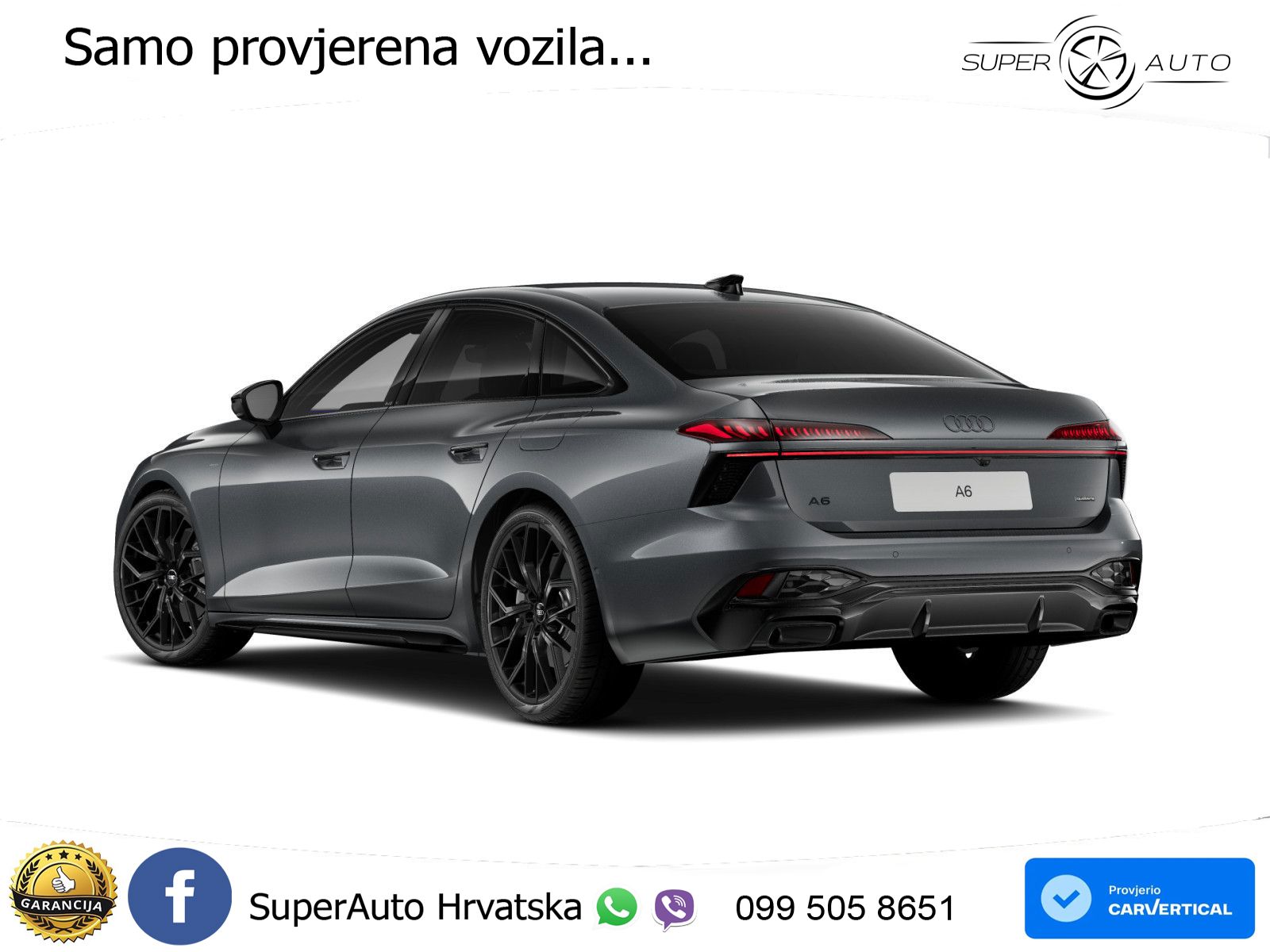 Audi A6 2.0 TFSI (299 KS) e-hybrid quattro S tronic S line LED+GR SJED+ACC