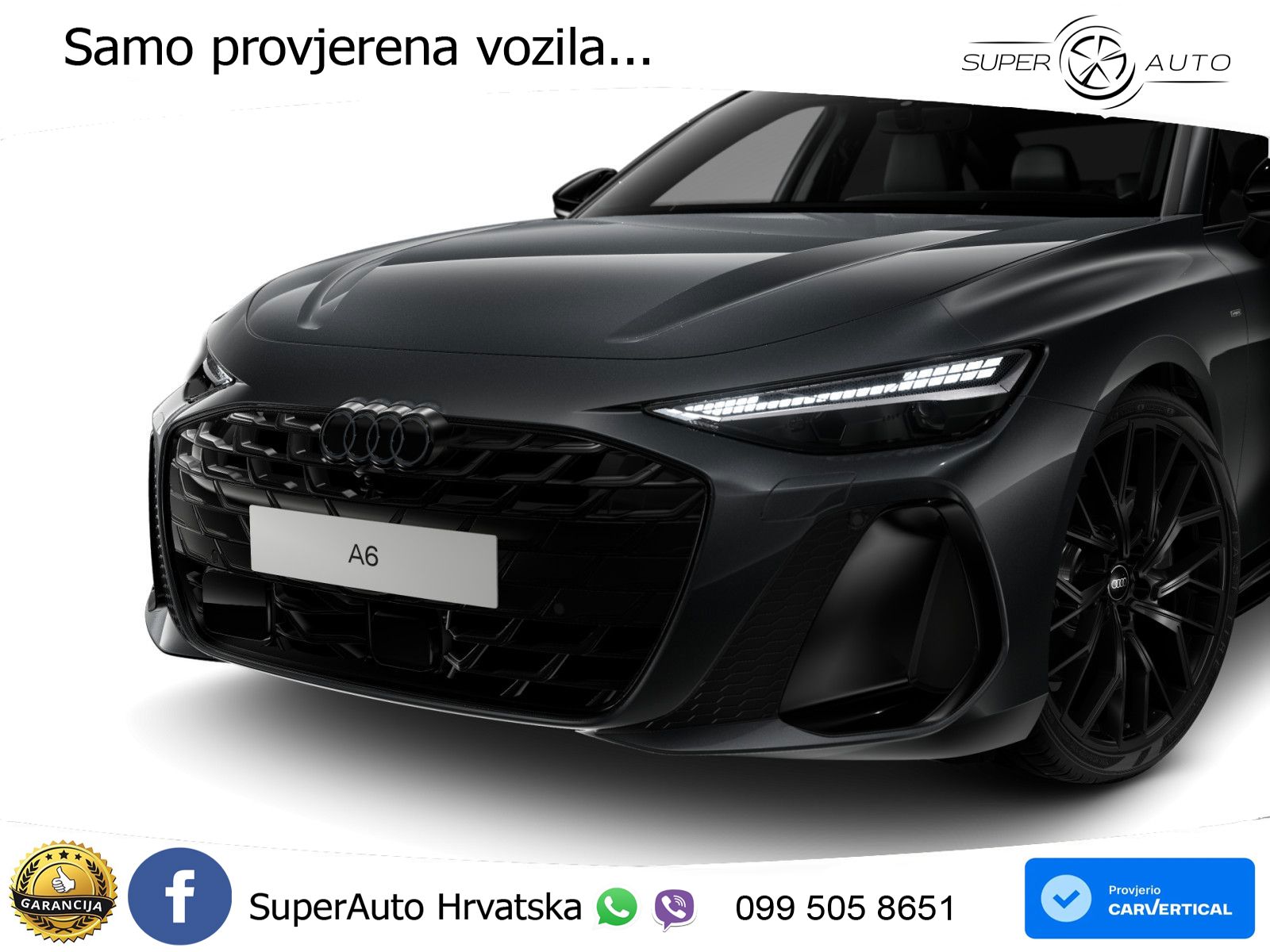 Audi A6 2.0 TFSI (299 KS) e-hybrid quattro S tronic S line LED+GR SJED+ACC