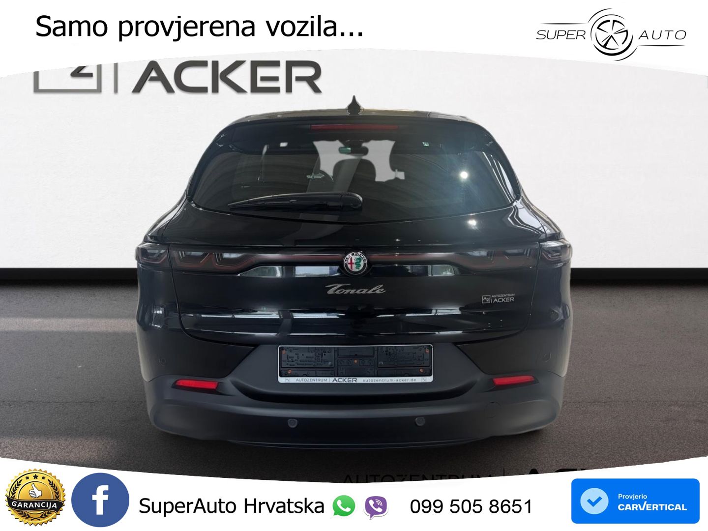 Alfa Romeo Tonale 1.5 Turbo (130 KS) 48V-Hybrid TCT LED+GR SJED+ACC