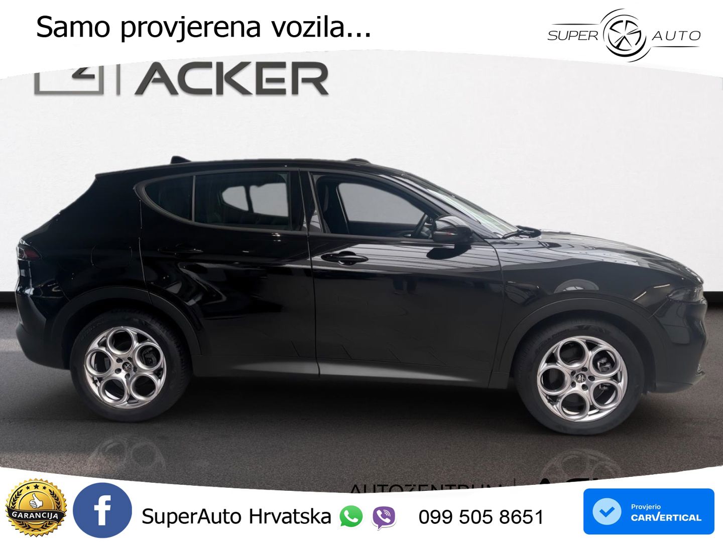 Alfa Romeo Tonale 1.5 Turbo (130 KS) 48V-Hybrid TCT LED+GR SJED+ACC
