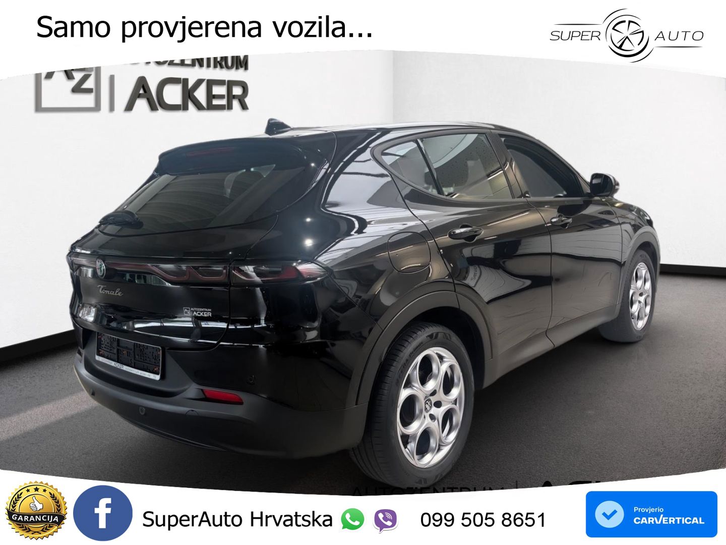 Alfa Romeo Tonale 1.5 Turbo (130 KS) 48V-Hybrid TCT LED+GR SJED+ACC