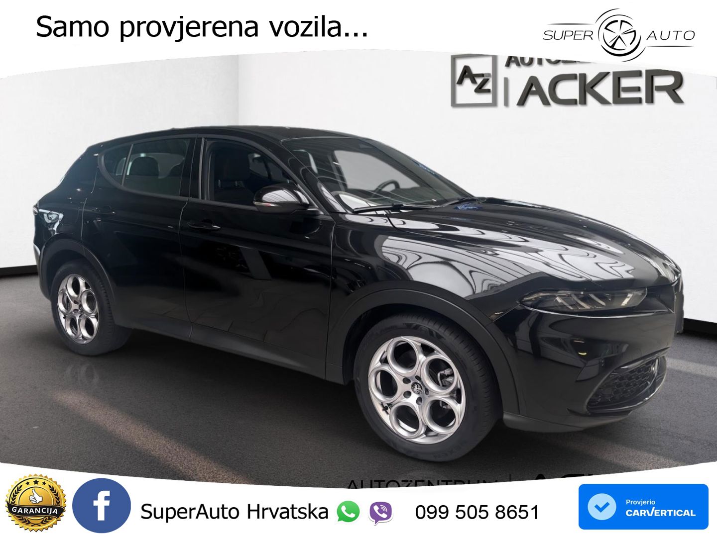 Alfa Romeo Tonale 1.5 Turbo (130 KS) 48V-Hybrid TCT LED+GR SJED+ACC