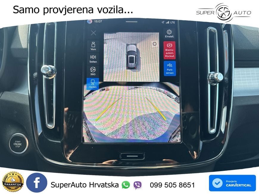 Volvo XC40 2.0 B3 163 KS Automatic LED+GR SJED+ACC