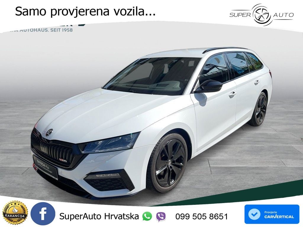 Škoda Octavia Combi RS 2.0 TDI (200 KS) DSG LED+GR SJED+ACC
