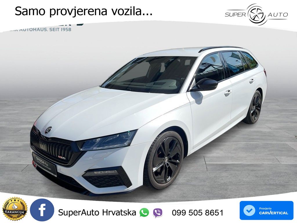 Škoda Octavia Combi RS 2.0 TDI (200 KS) DSG LED+GR SJED+ACC
