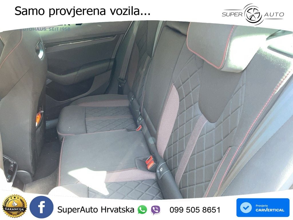 Škoda Octavia Combi RS 2.0 TDI (200 KS) DSG LED+GR SJED+ACC