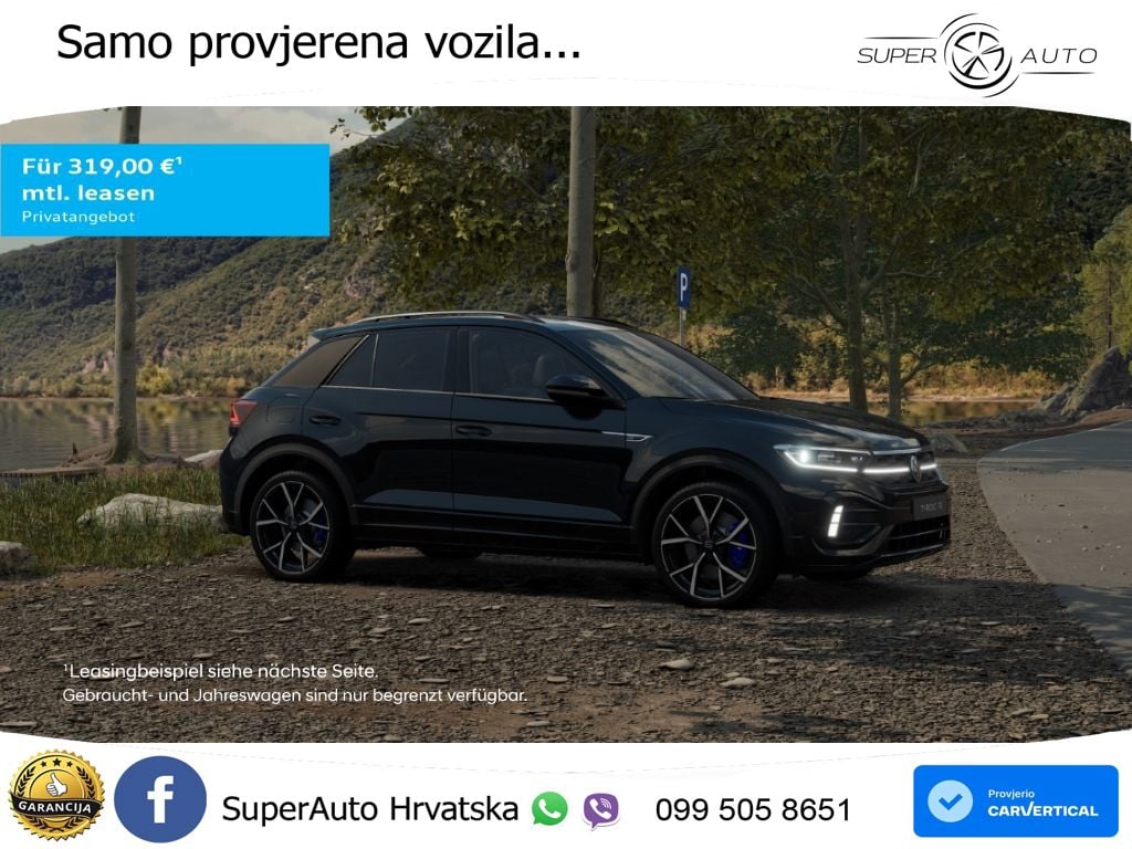 Volkswagen T-Roc I R 2.0 TSI (300 KS) OPF 4M DSG MATRIX+GR SJED+KAM