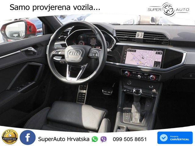 Audi Q3 II Sportback 45 TFSI (245 KS) quattro S tronic S line LED+GR SJED+ACC