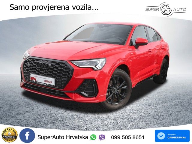 Audi Q3 II Sportback 45 TFSI (245 KS) quattro S tronic S line LED+GR SJED+ACC