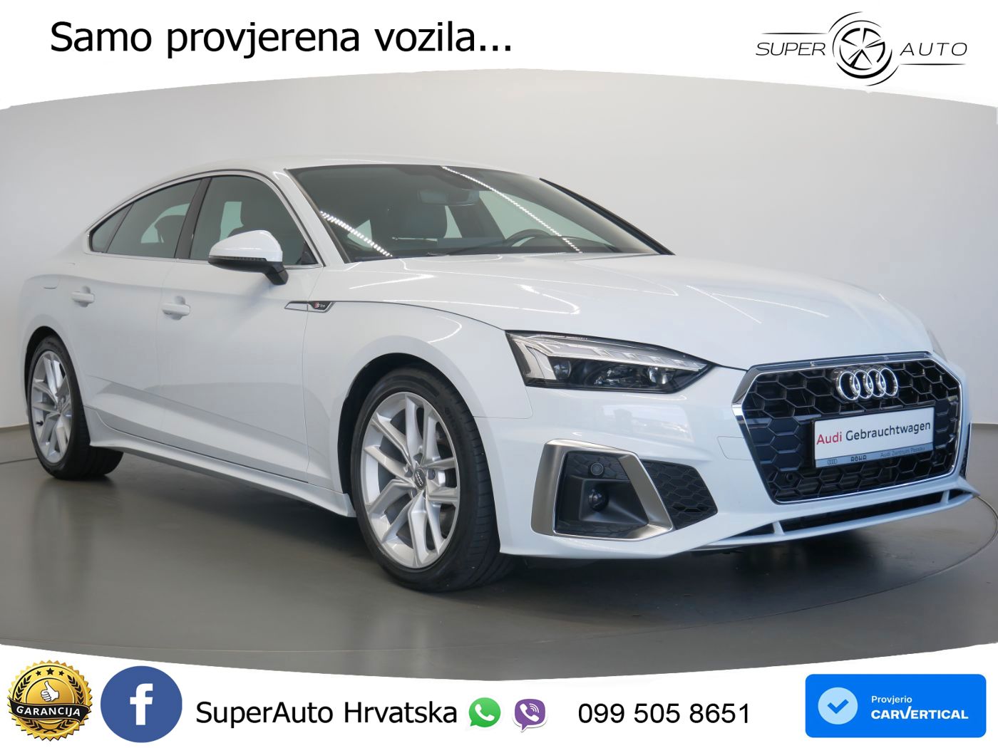 Audi A5 Sportback 35 TFSI (150 KS) S line MATRIX+GR SJED+KAM