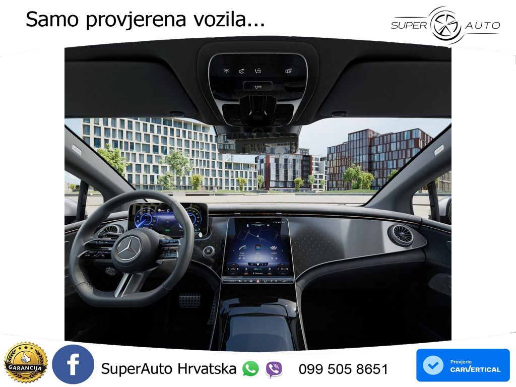 Mercedes EQE 350 98 kWh (292 KS) 4MATIC AMG ZRAČNI+ACC+GR SJED+KAM