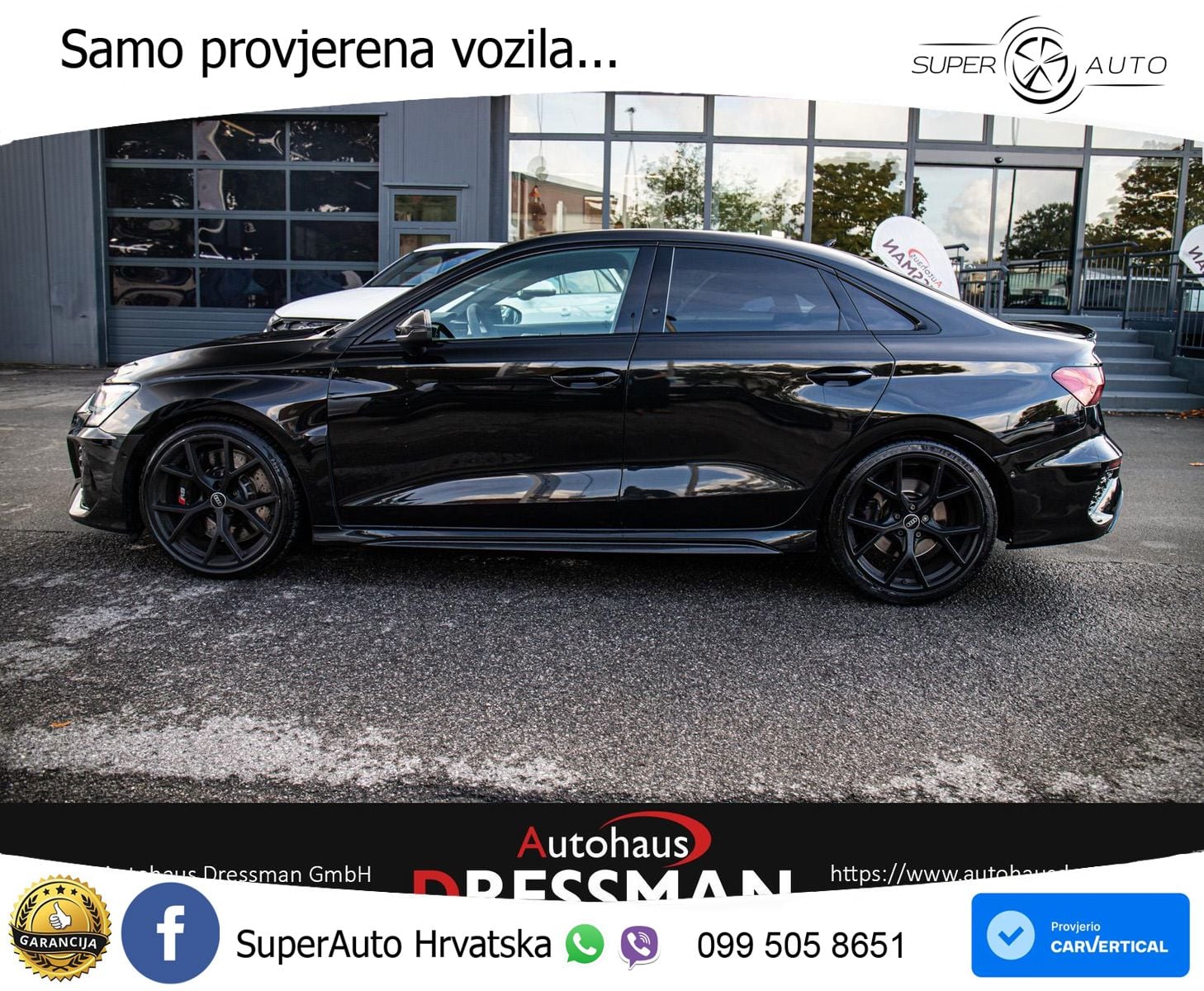 Audi RS3 Sedan 2.5 TFSI (400 KS) quattro S tronic MATRIX+GR SJED+KAM