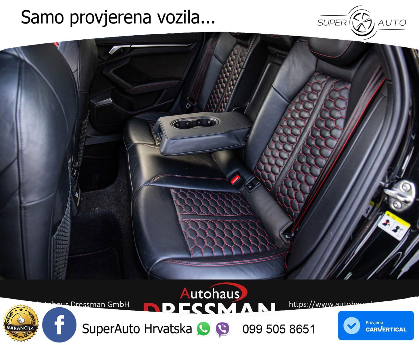 Audi RS3 Sedan 2.5 TFSI (400 KS) quattro S tronic MATRIX+GR SJED+KAM
