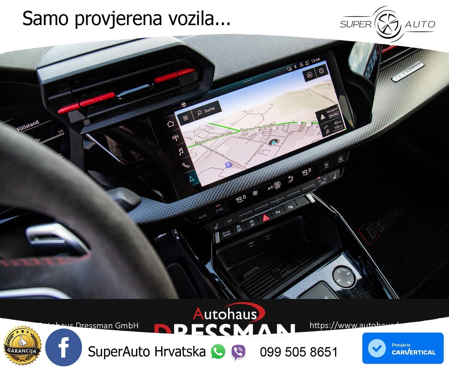Audi RS3 Sedan 2.5 TFSI (400 KS) quattro S tronic MATRIX+GR SJED+KAM