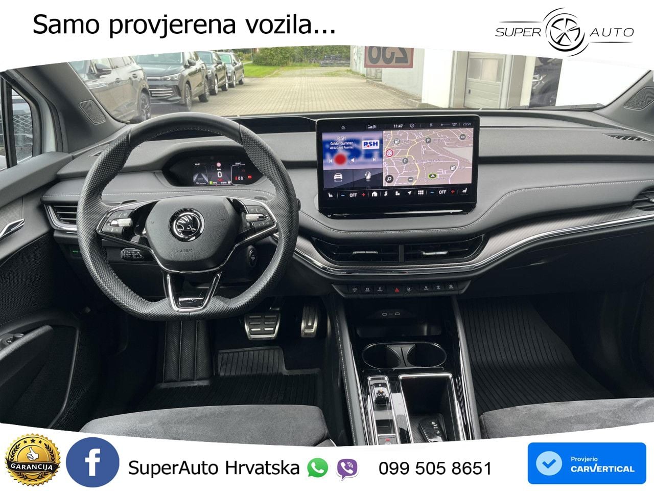 Škoda Enyaq iV 80 82 kWh (204 KS) SportLine LED+GR SJED+ACC