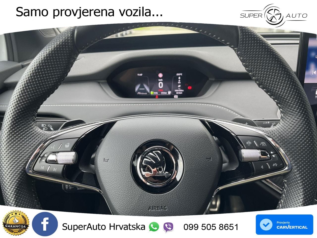 Škoda Enyaq iV 80 82 kWh (204 KS) SportLine LED+GR SJED+ACC