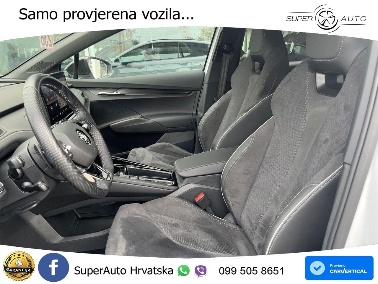 Škoda Enyaq iV 80 82 kWh (204 KS) SportLine LED+GR SJED+ACC