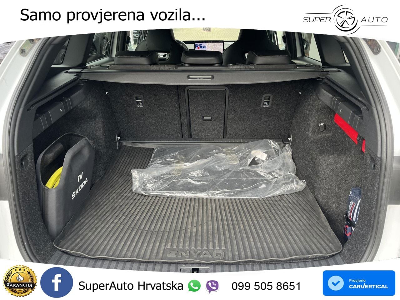 Škoda Enyaq iV 80 82 kWh (204 KS) SportLine LED+GR SJED+ACC