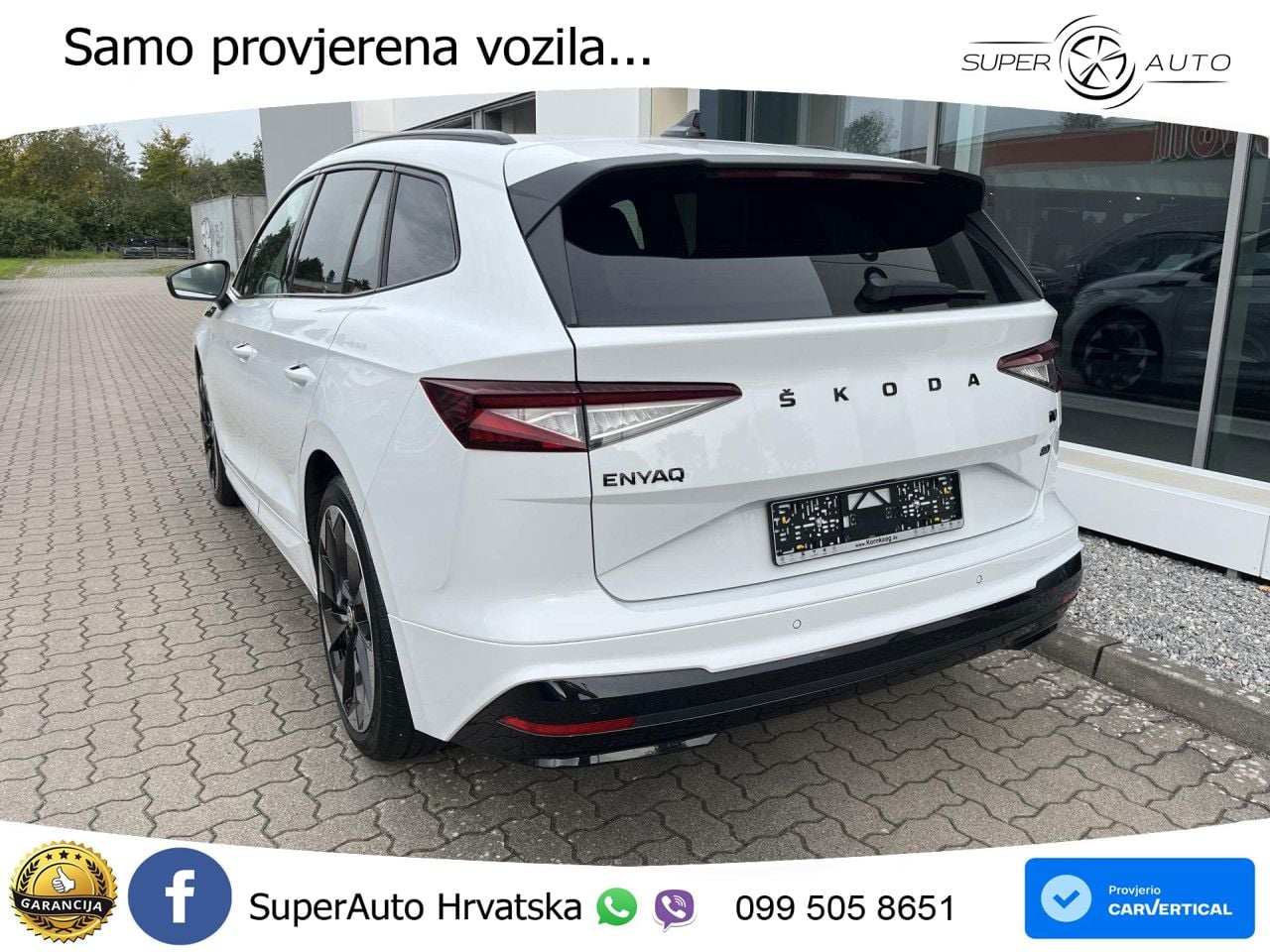 Škoda Enyaq iV 80 82 kWh (204 KS) SportLine LED+GR SJED+ACC