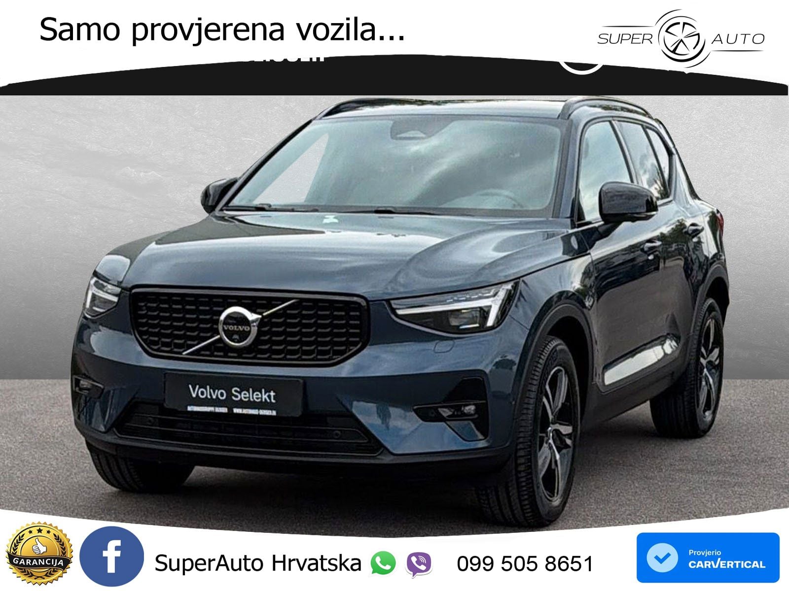 Volvo XC40 2.0 B3 163 KS Automatic LED+GR SJED+ACC