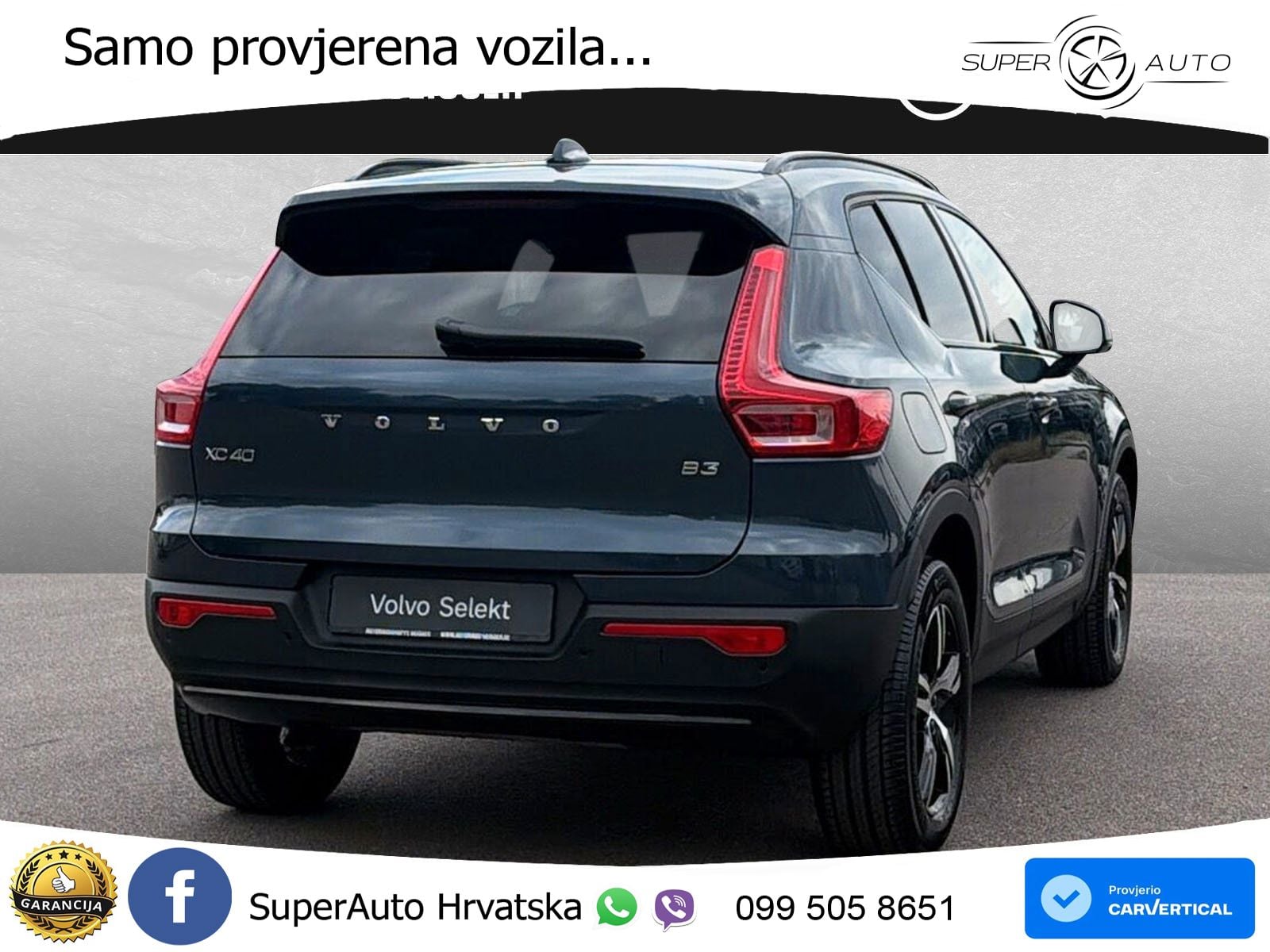 Volvo XC40 2.0 B3 163 KS Automatic LED+GR SJED+ACC