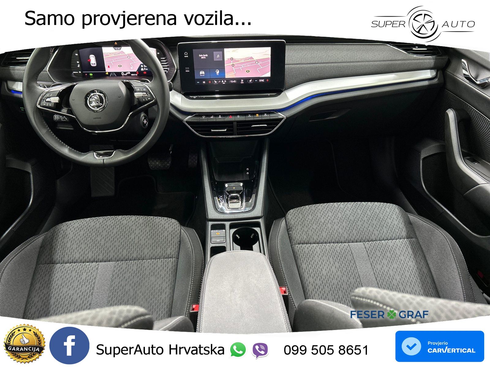 Škoda Octavia Combi 2.0 TDI (150 KS) DSG LED+GR SJED+ACC