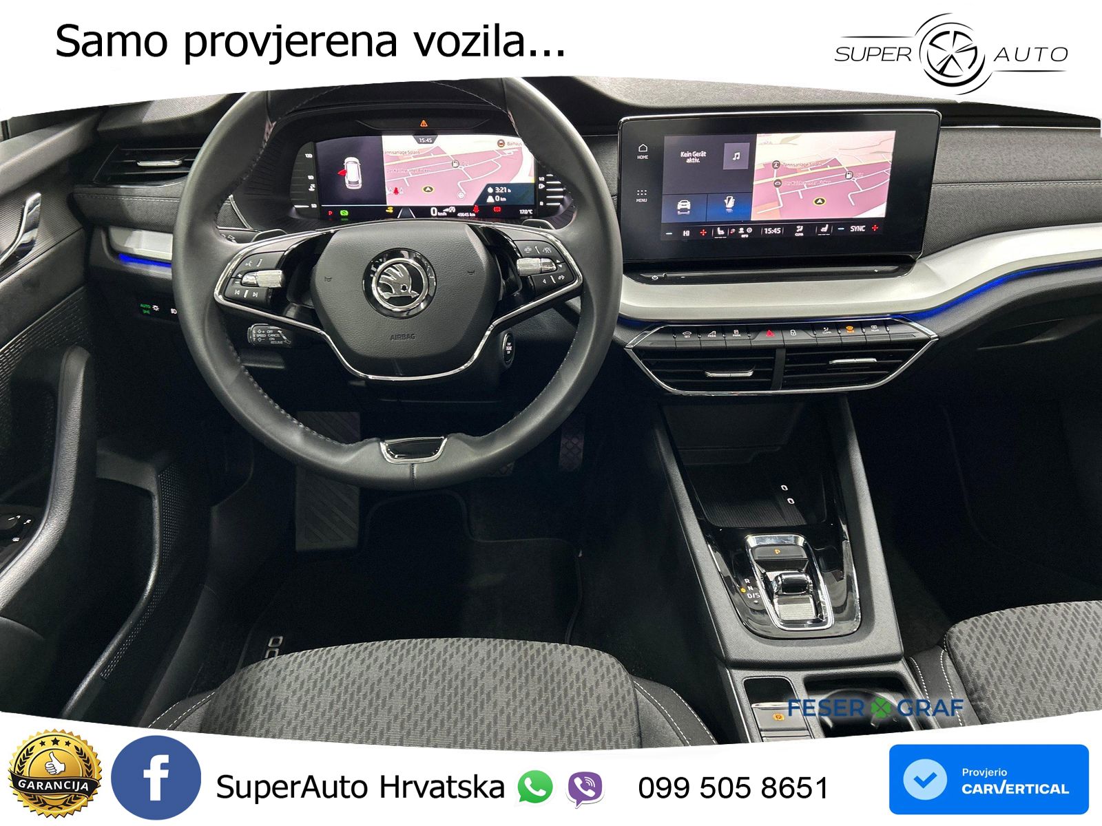 Škoda Octavia Combi 2.0 TDI (150 KS) DSG LED+GR SJED+ACC