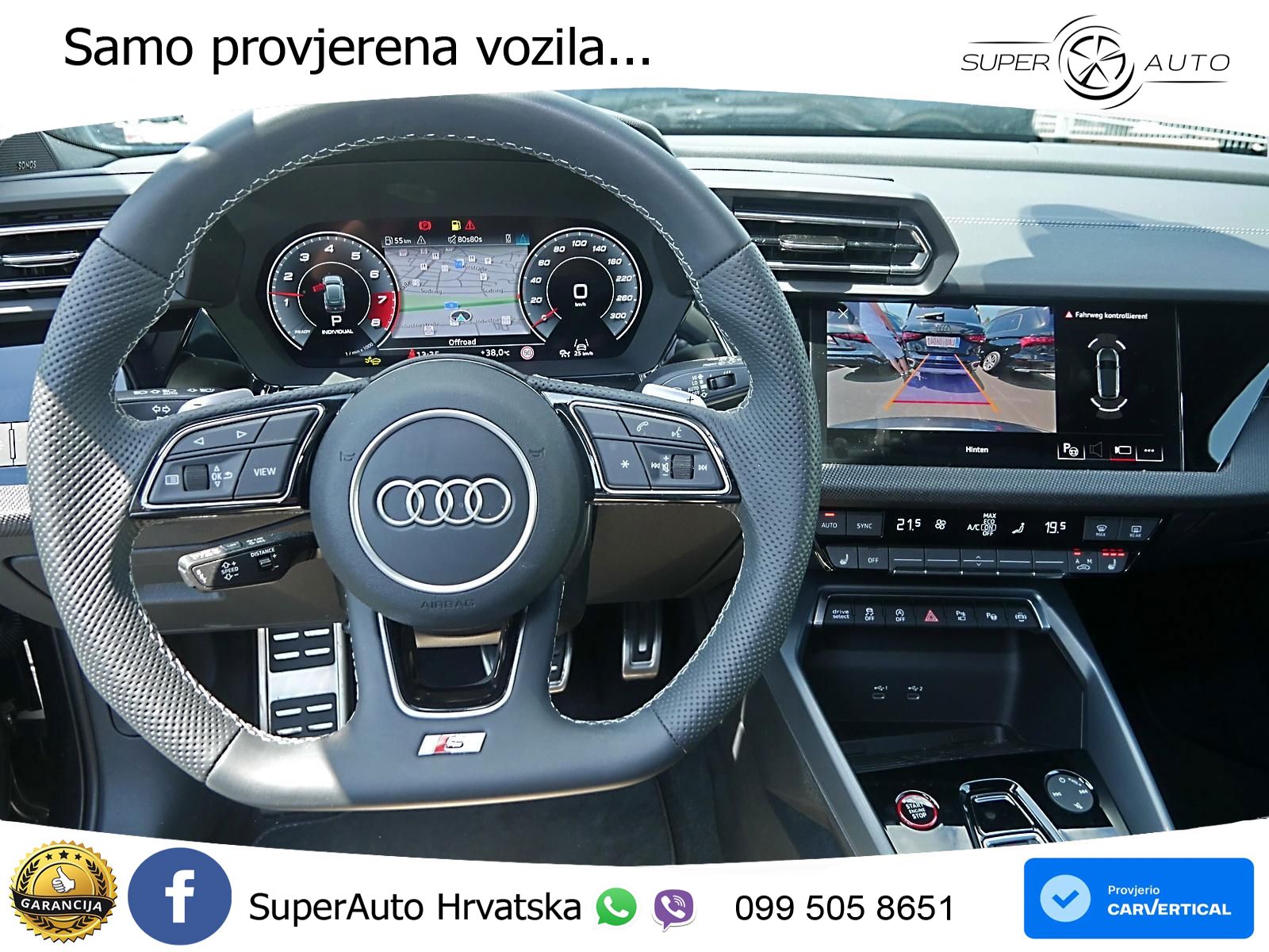Audi S3 2.0 TFSI (333 KS) quattro S tronic LED+GR SJED+ACC