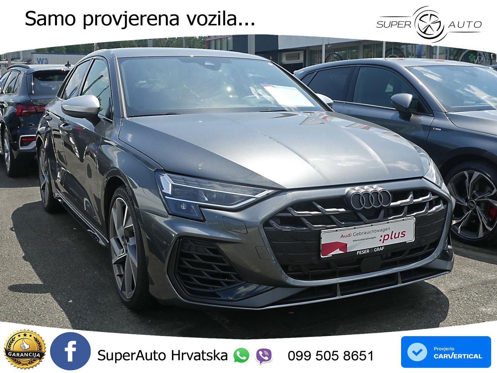 Audi S3 2.0 TFSI (333 KS) quattro S tronic LED+GR SJED+ACC
