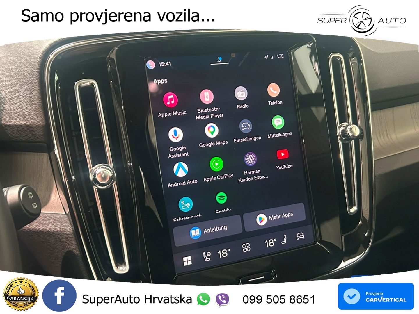 Volvo XC40 2.0 B4 AWD 197 KS Automatic ACC+GR SJED+360+PANO