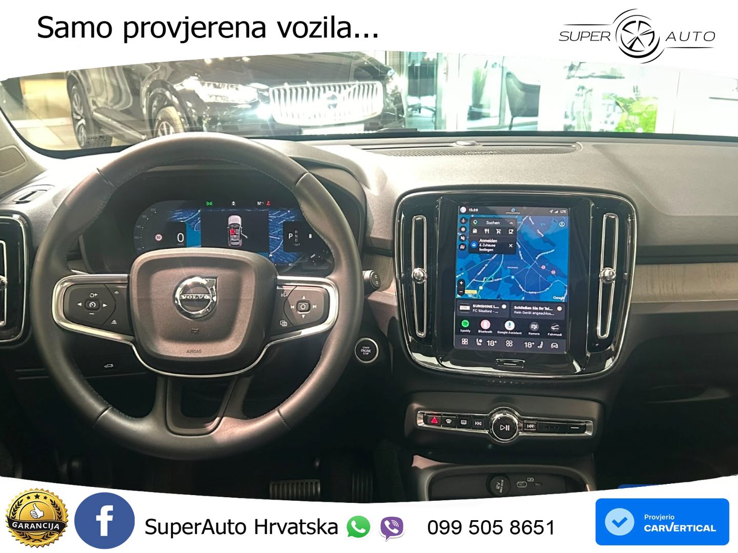 Volvo XC40 2.0 B4 AWD 197 KS Automatic ACC+GR SJED+360+PANO