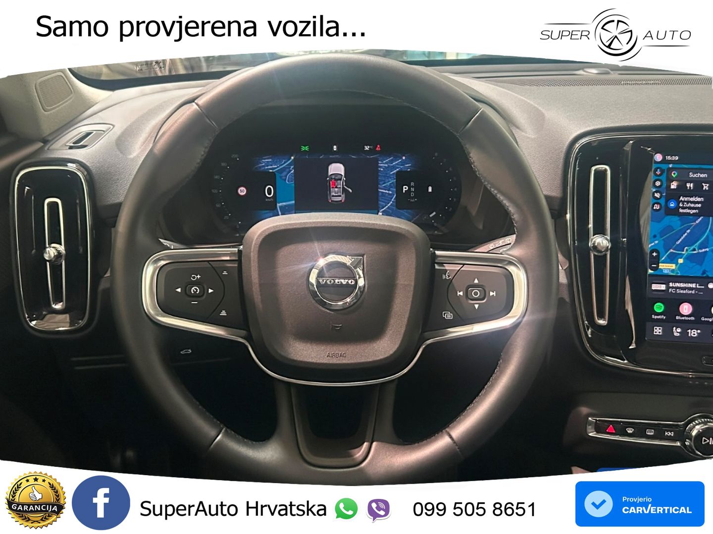 Volvo XC40 2.0 B4 AWD 197 KS Automatic ACC+GR SJED+360+PANO