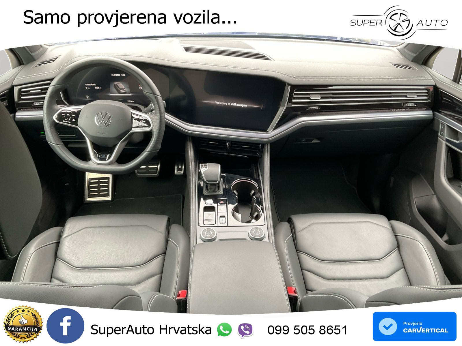 Volkswagen Touareg 3.0 V6 TDI (231 KS) 4MOTION Tiptronic ZRAČNI+ACC+4xGR SJED+KAM