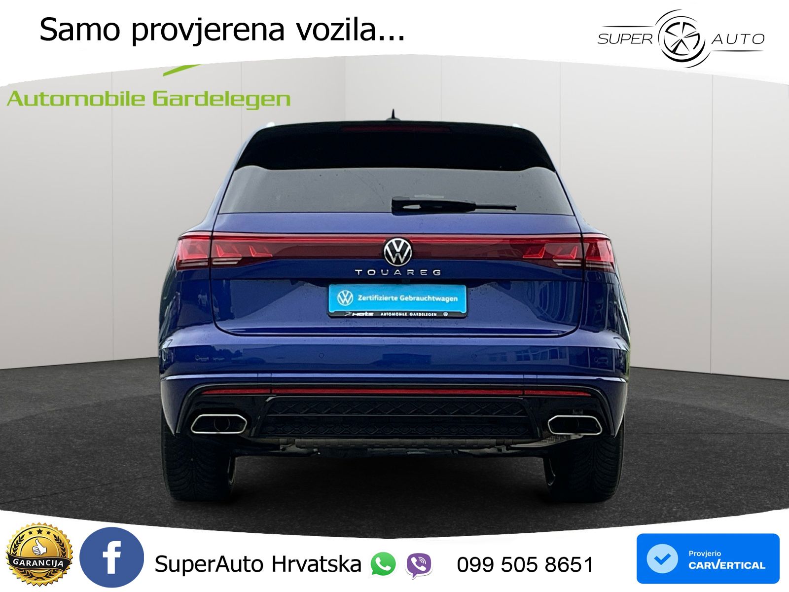 Volkswagen Touareg 3.0 V6 TDI (231 KS) 4MOTION Tiptronic ZRAČNI+ACC+4xGR SJED+KAM