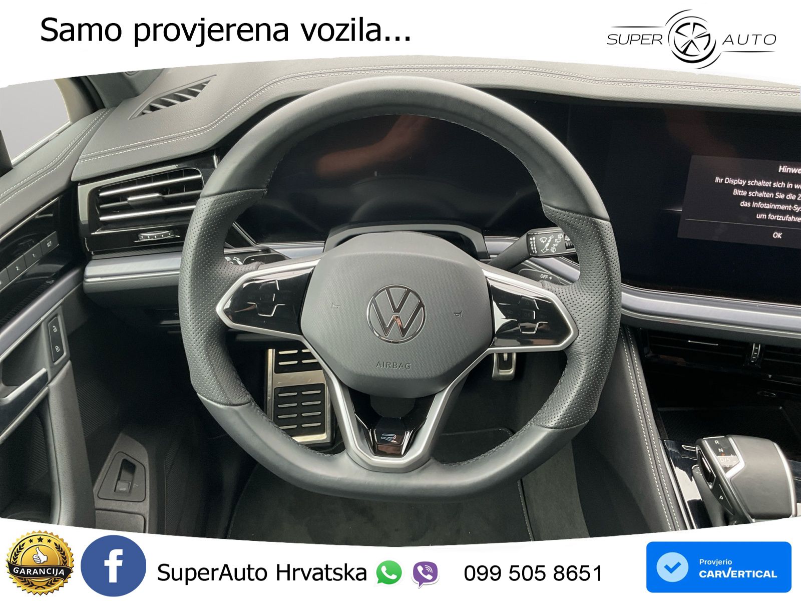 Volkswagen Touareg 3.0 V6 TDI (231 KS) 4MOTION Tiptronic ZRAČNI+ACC+4xGR SJED+KAM