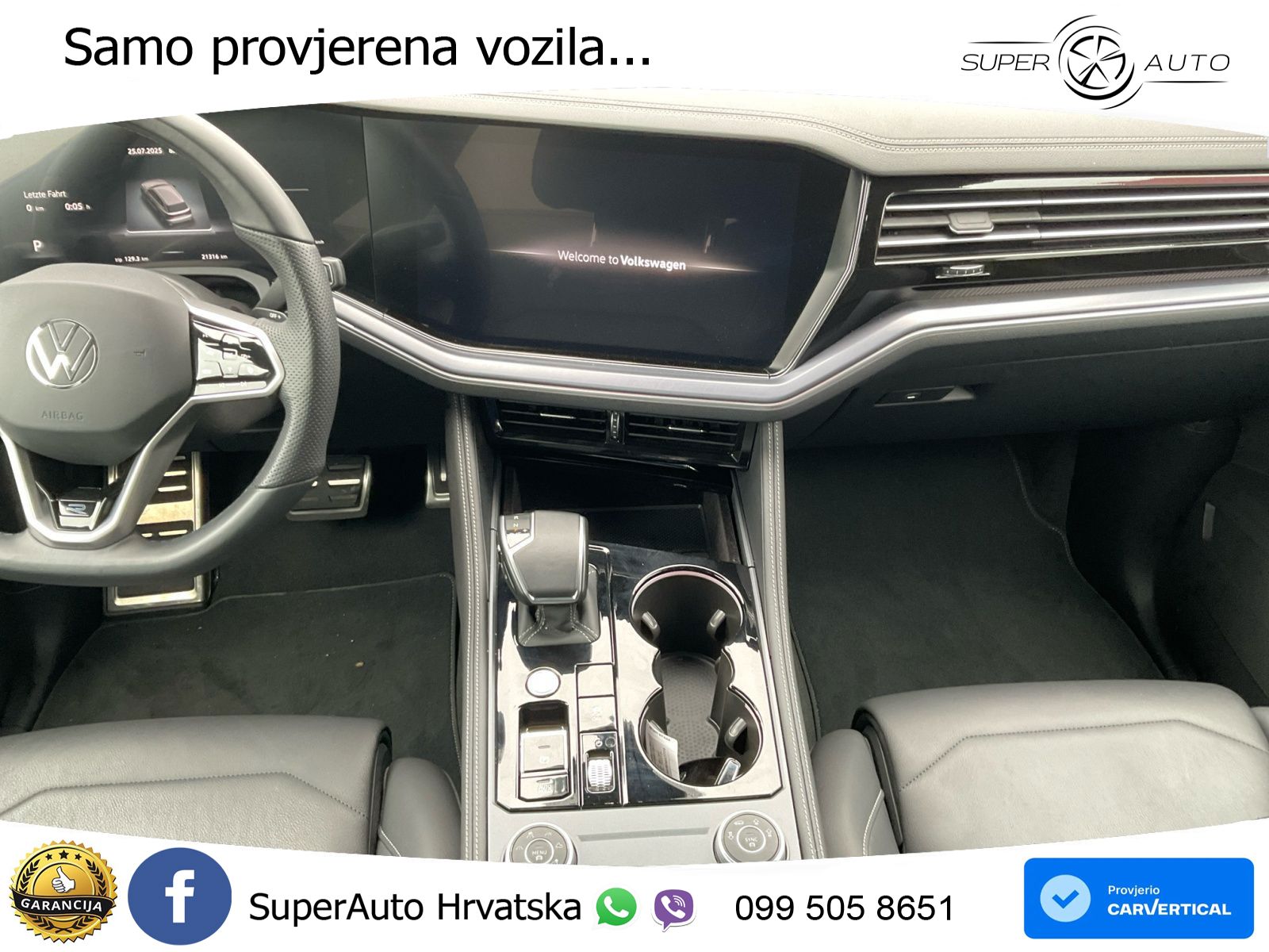Volkswagen Touareg 3.0 V6 TDI (231 KS) 4MOTION Tiptronic ZRAČNI+ACC+4xGR SJED+KAM