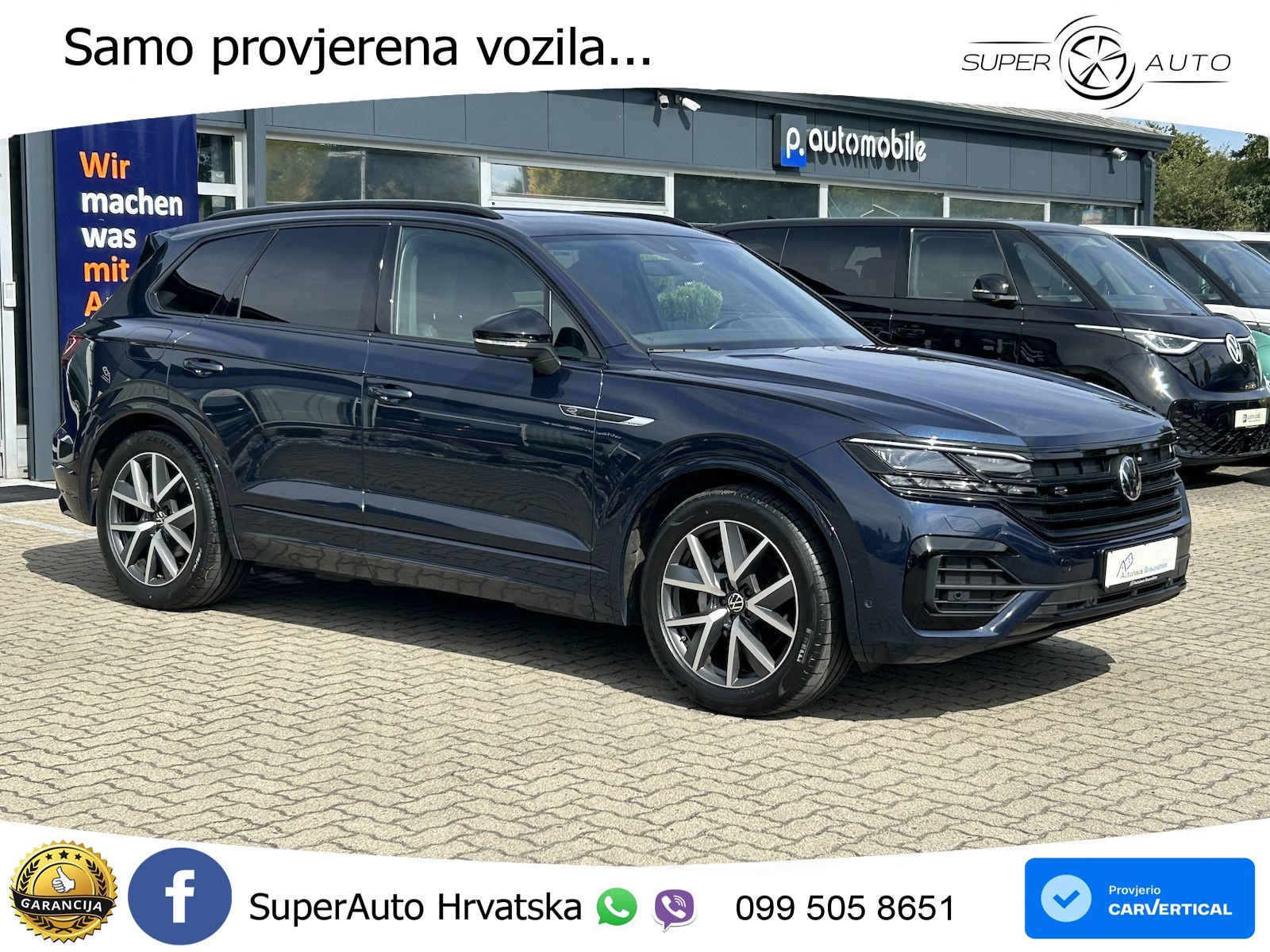 Volkswagen Touareg 3.0 V6 TDI (286 KS) 4MOTION Tiptronic R-Line ZRAČNI+ACC+GR SJED+KAM+PANO