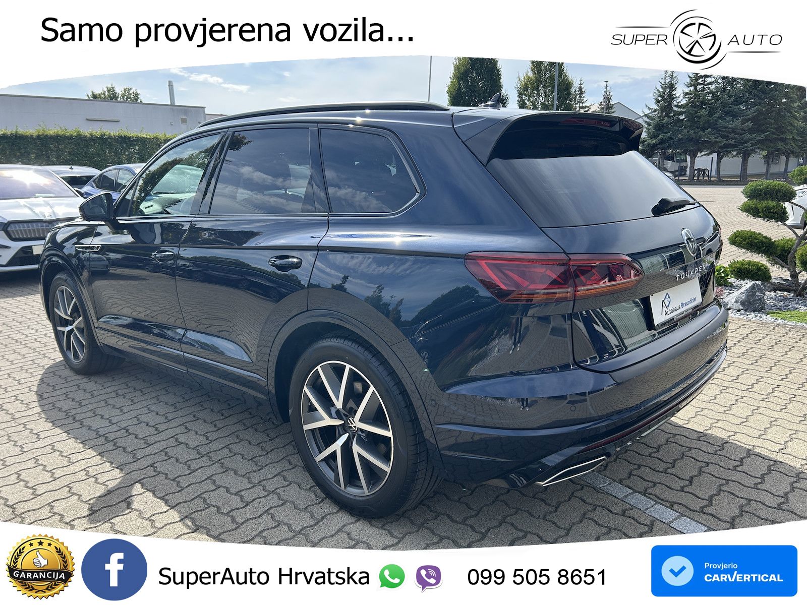 Volkswagen Touareg 3.0 V6 TDI (286 KS) 4MOTION Tiptronic R-Line ZRAČNI+ACC+GR SJED+KAM+PANO