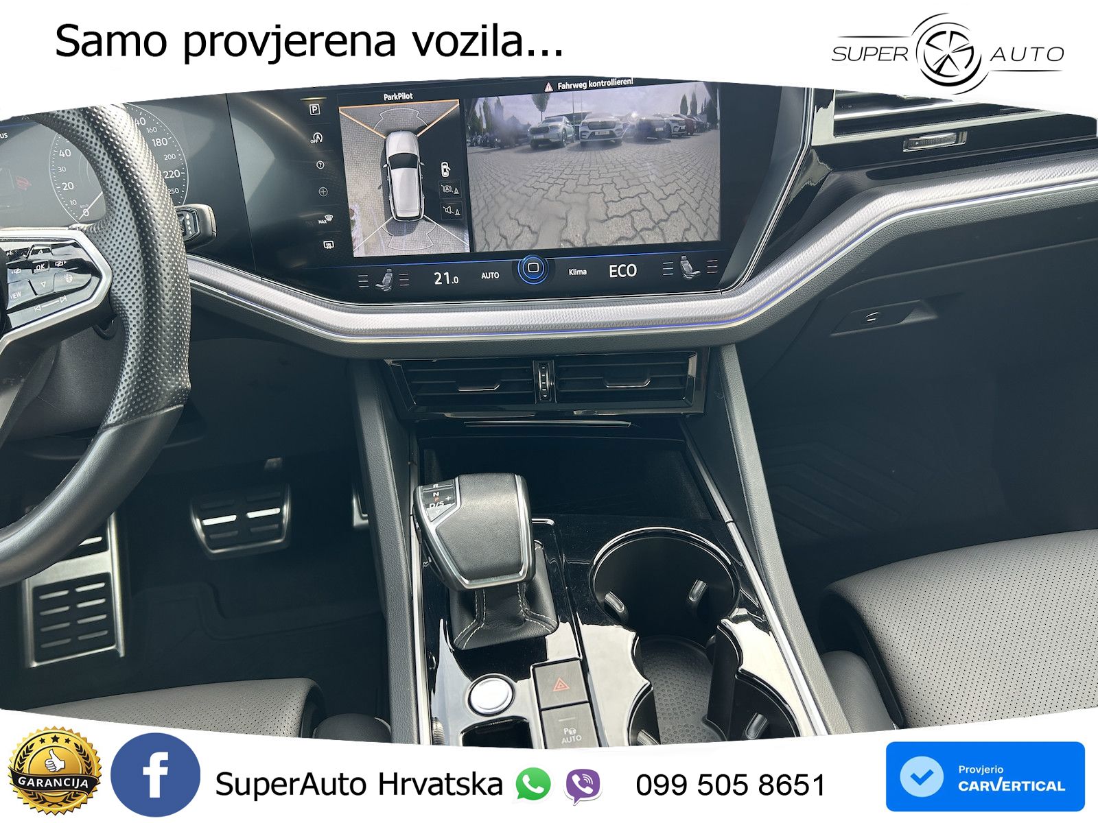 Volkswagen Touareg 3.0 V6 TDI (286 KS) 4MOTION Tiptronic R-Line ZRAČNI+ACC+GR SJED+KAM+PANO