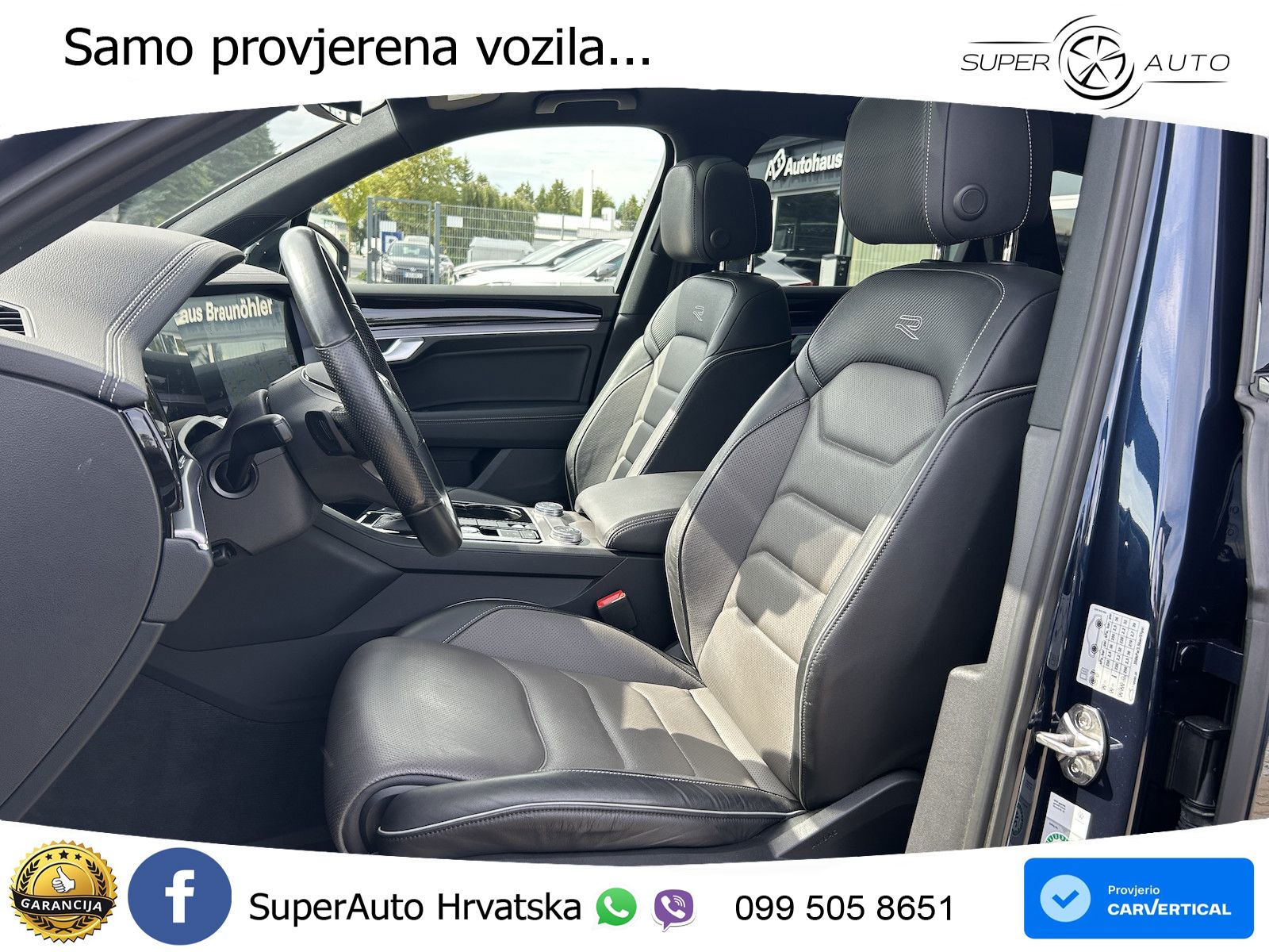 Volkswagen Touareg 3.0 V6 TDI (286 KS) 4MOTION Tiptronic R-Line ZRAČNI+ACC+GR SJED+KAM+PANO