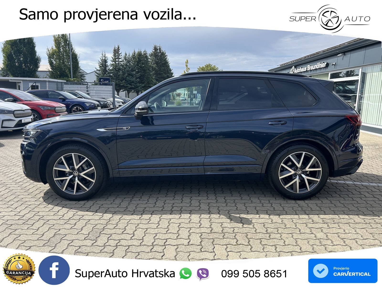 Volkswagen Touareg 3.0 V6 TDI (286 KS) 4MOTION Tiptronic R-Line ZRAČNI+ACC+GR SJED+KAM+PANO