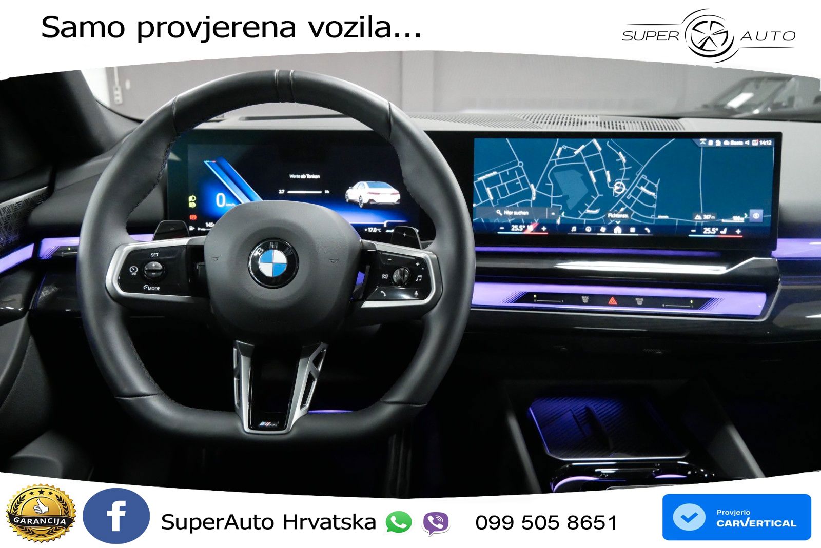 BMW 520i (208 KS) Steptronic M Sport LED+GR SJED+ACC