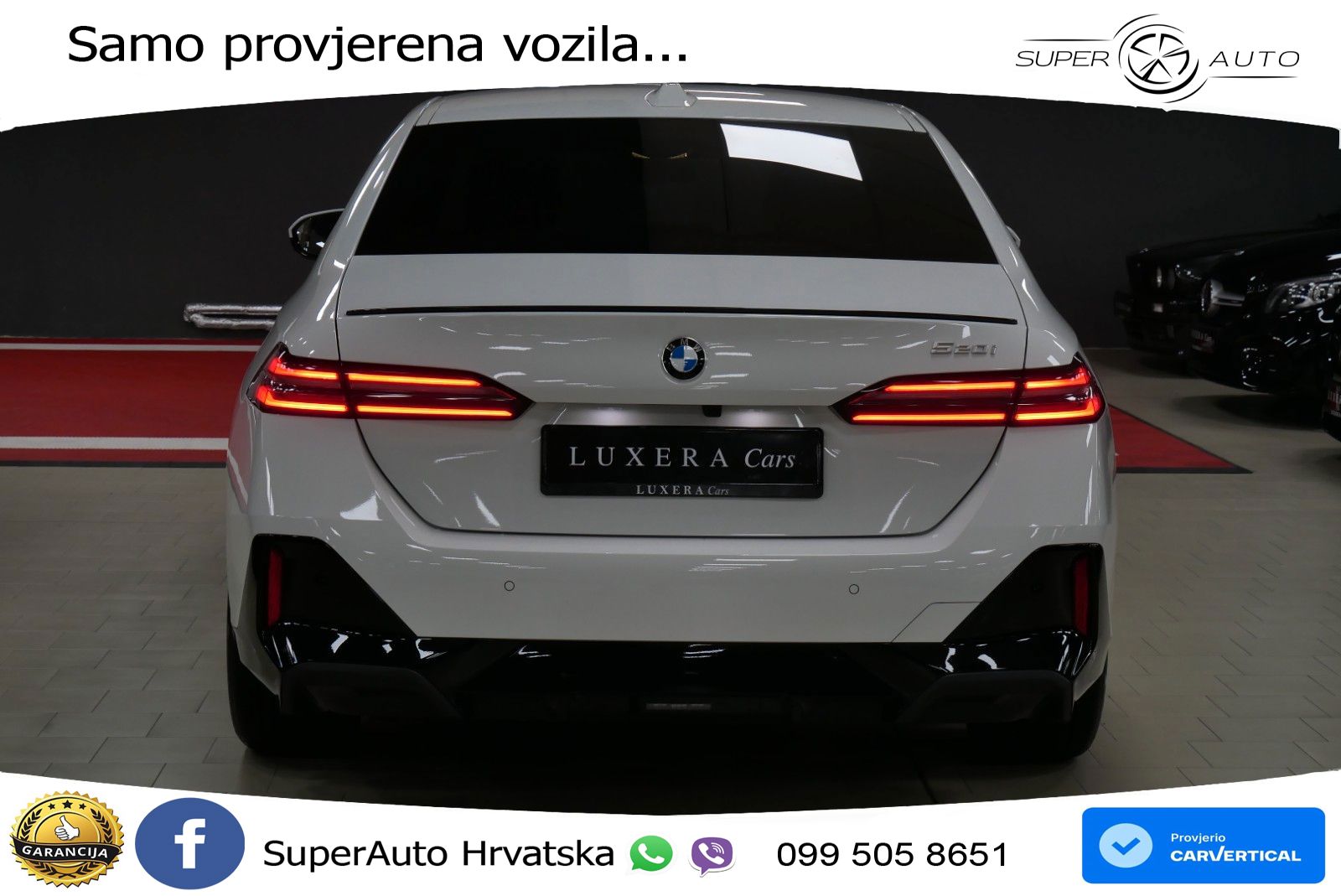 BMW 520i (208 KS) Steptronic M Sport LED+GR SJED+ACC