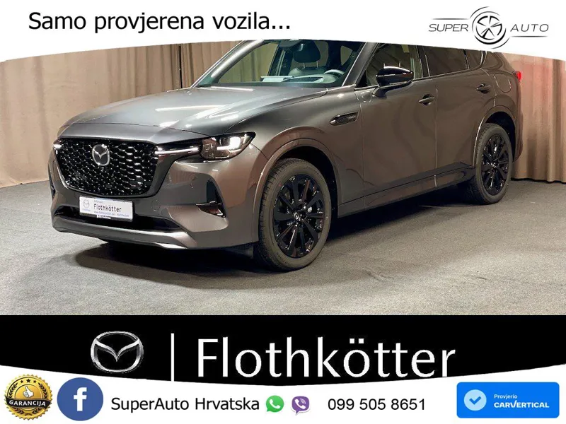 Mazda CX-60 3.3 e-Skyactiv D (254 KS) AWD Automatic MATRIX+GR SJED+KAM